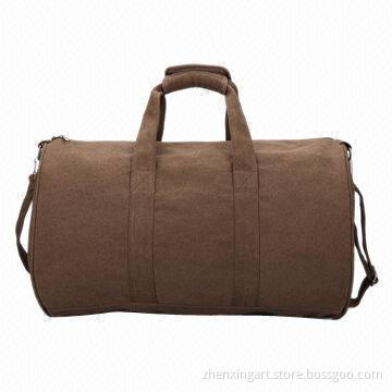 Simple canvas travel bag
